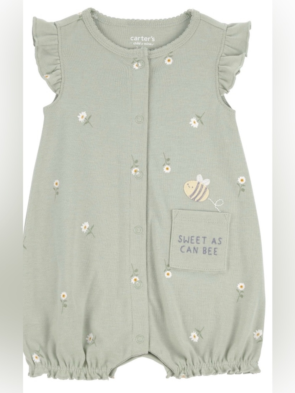 Carter's Child of Mine Baby Girl Romper